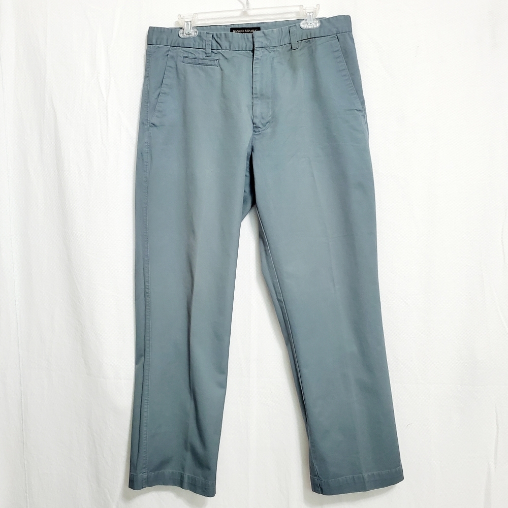 Banana Republic Cotton Chinos Straight Leg 34 Waist